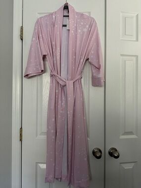 Masongrey Pink Star Print Robe